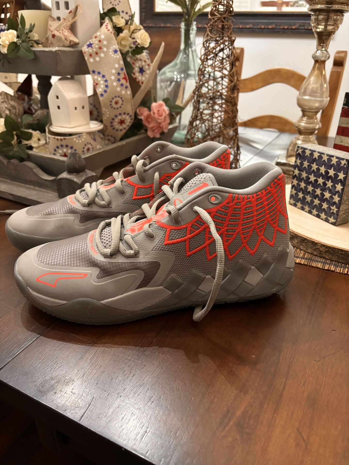 Lamelo Puma Basketball Shoes Size 11 But Fits 10