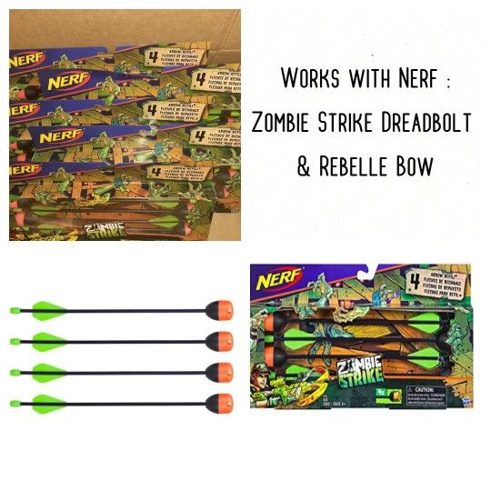 NERF Zombie Strike/ Rebelle Refill Arrows
