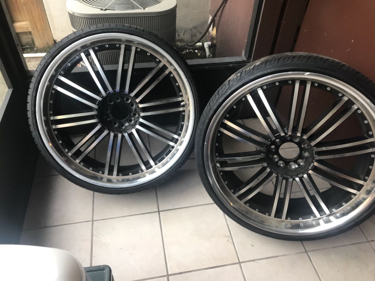 26 inch low profiles 5 lug universal rims for Sale in Lakeland, FL