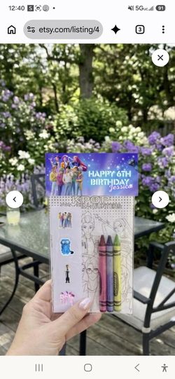 Custom party favors