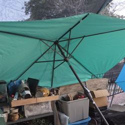 Rectangular 9ft Umbrella New 