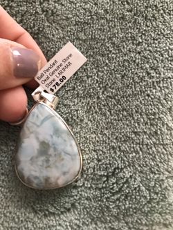 Teardrop pendant