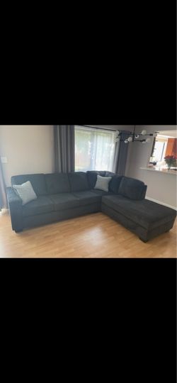 Corner Sofa with Pull-Out Bed ( Ashley)