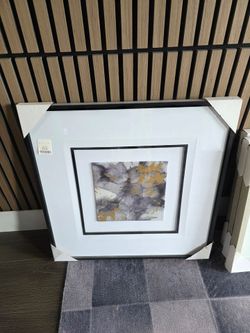 Framed Abstract Wall Art Print