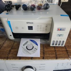 Unused open box Epson color printer