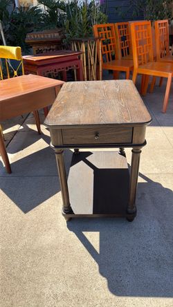 Well-made, bassinet side table