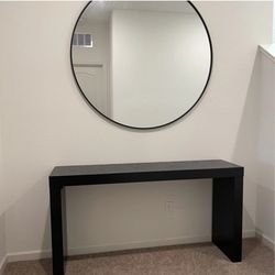 Black Console Table