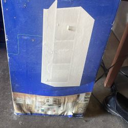 Cabinet With Door Stack Shelves 