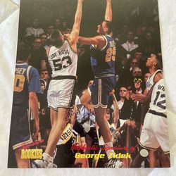 George Zidek Rookie 8x10 Autograph With COA