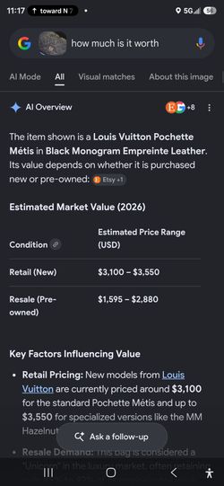 Louis Patton  Paris black purse
