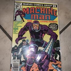 Machine Man #1 (VF) 1978 Marvel Comics - 1st Issue of The Living Robot 