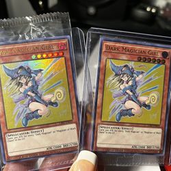 DARK MAGICIAN GIRL (LOST ART PROMO SEALED) Bundle of 2