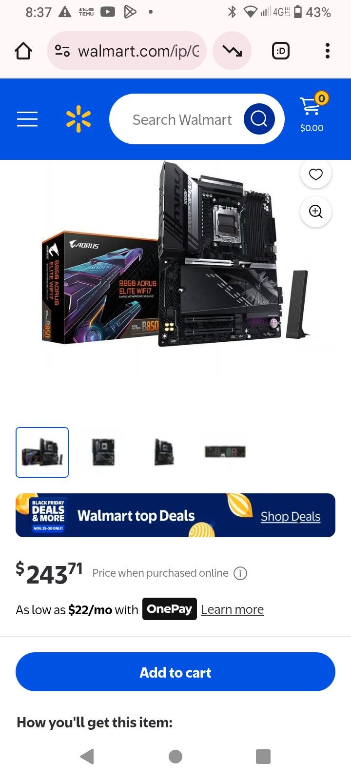 Aorus Gaming Motherboard
