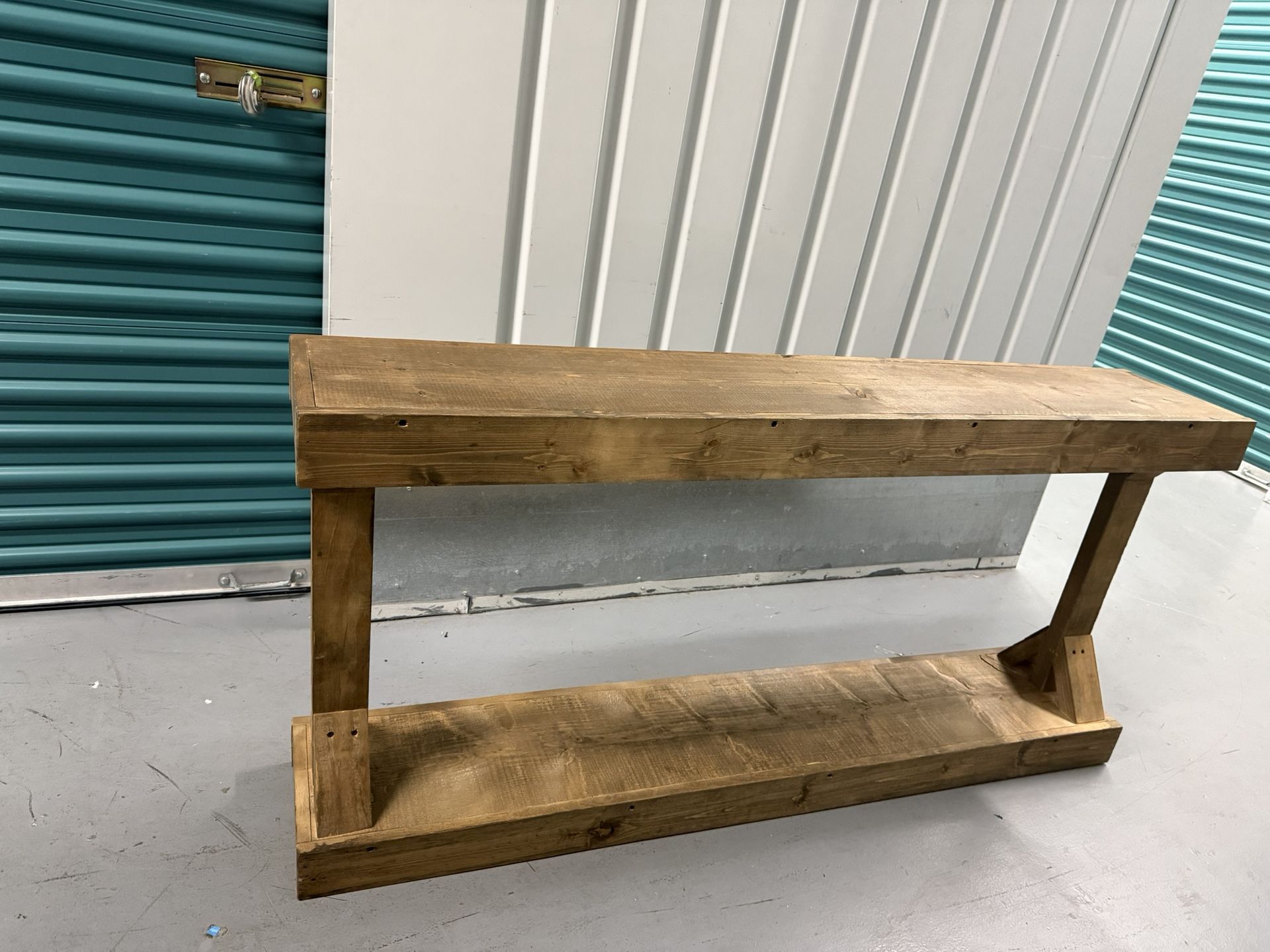 Console Accent Wood Table