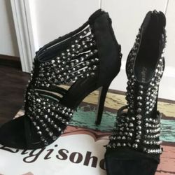 Brand New Zigi SoHo Women Black Suede Shoes 