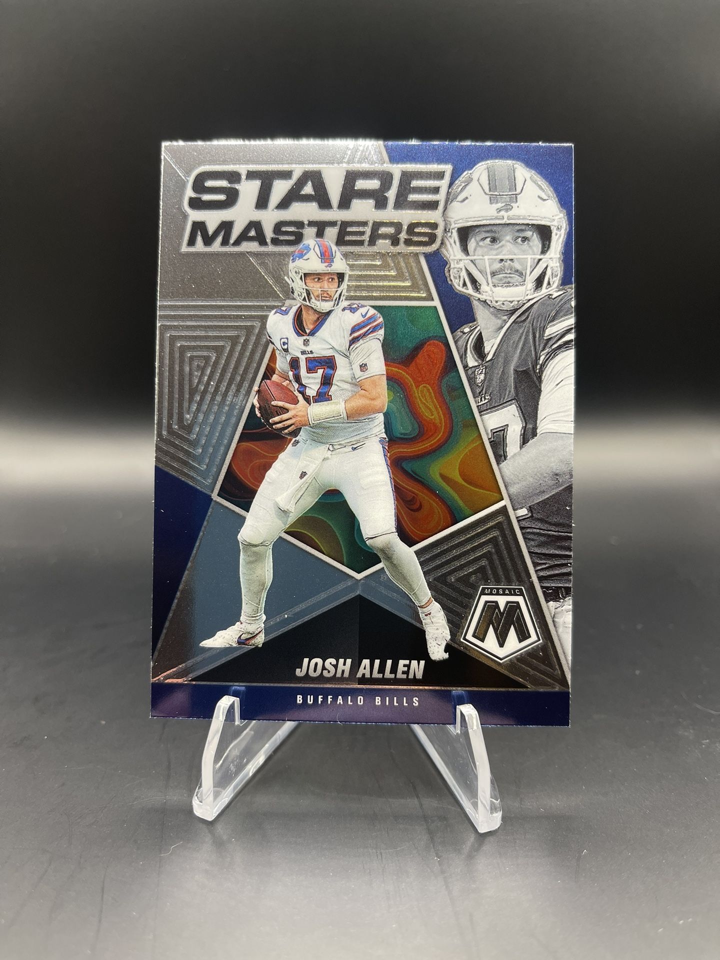 2022 Panini Mosaic JOSH ALLEN Stare Masters Insert #SM-1 BUFFALO BILLS