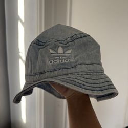 Adidas Denim Bucket Hat S