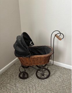 Vintage Baby Stroller Decor
