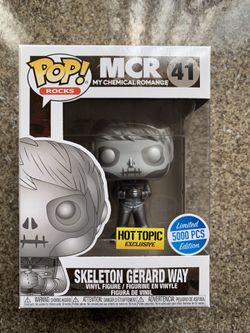 Funky Pop! My Chemical Romance #41 Skeleton Gerard Way Hot Topic Ltd 5000