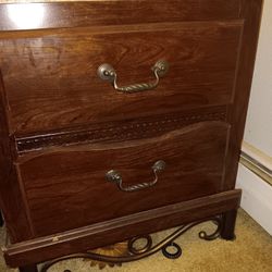 OAK NIGHTSTAND 
