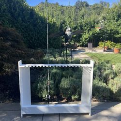 Wooden Fishing Pole Rack / Organizer (20 Slots)