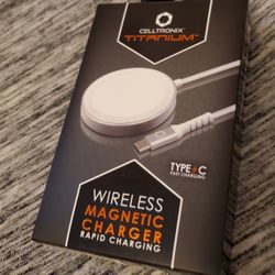 Celltronix Titanium Wireless Magnetic Rapid Charger 15W C-Port MagSafe IPhone 