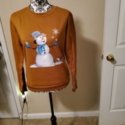 Women Winter Long Sleeve Sweatshirt Size Medium