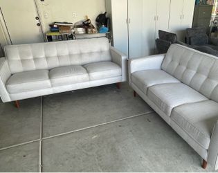 LIVING SPACES COUCHES (DELIVERY AVAILABLE)