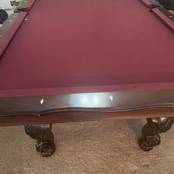 Custom  Built Marble Pool Table 