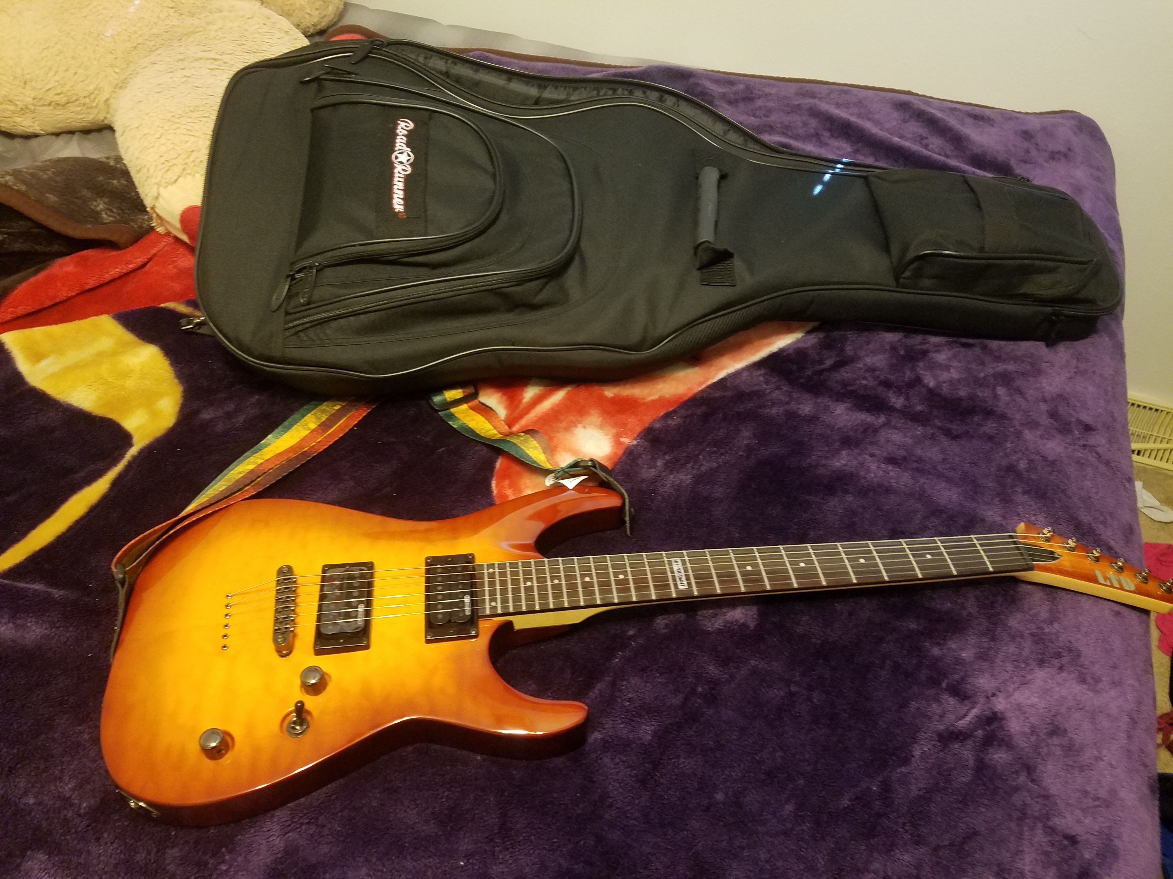 Brand new ltd guitar an bag