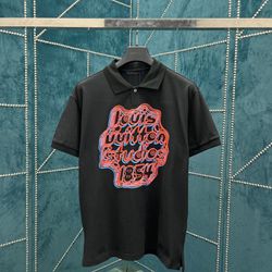Louis Vuitton Studios Polo Shirt New 