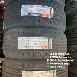 205/50R17 Hankook Ventus Set of Tires Installed and Balanced Set de Llantas Nuevas Instaladas y Balanceadas