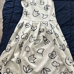 White Casual Dress
