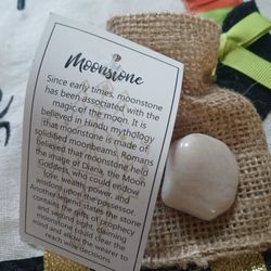  Meditation New Moonstone In Gift Bag