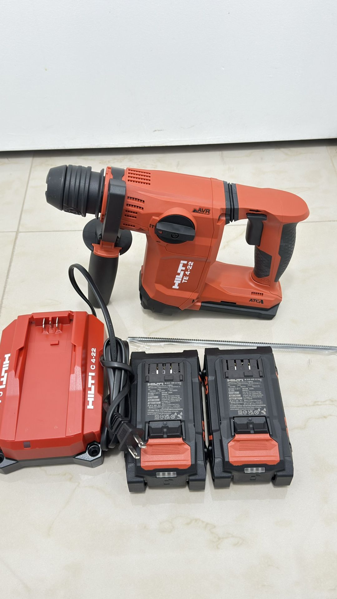 Hilti Cordless Rotary Hammer TE 4-22