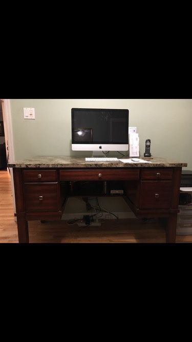 Computer Desk And Matching Sofa Table