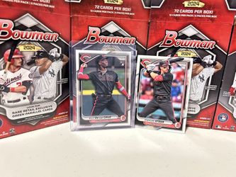 2024 Bowman Baseball Cards (2 Total) • Cincinnati Reds