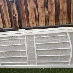 Double Front Door Security Screen