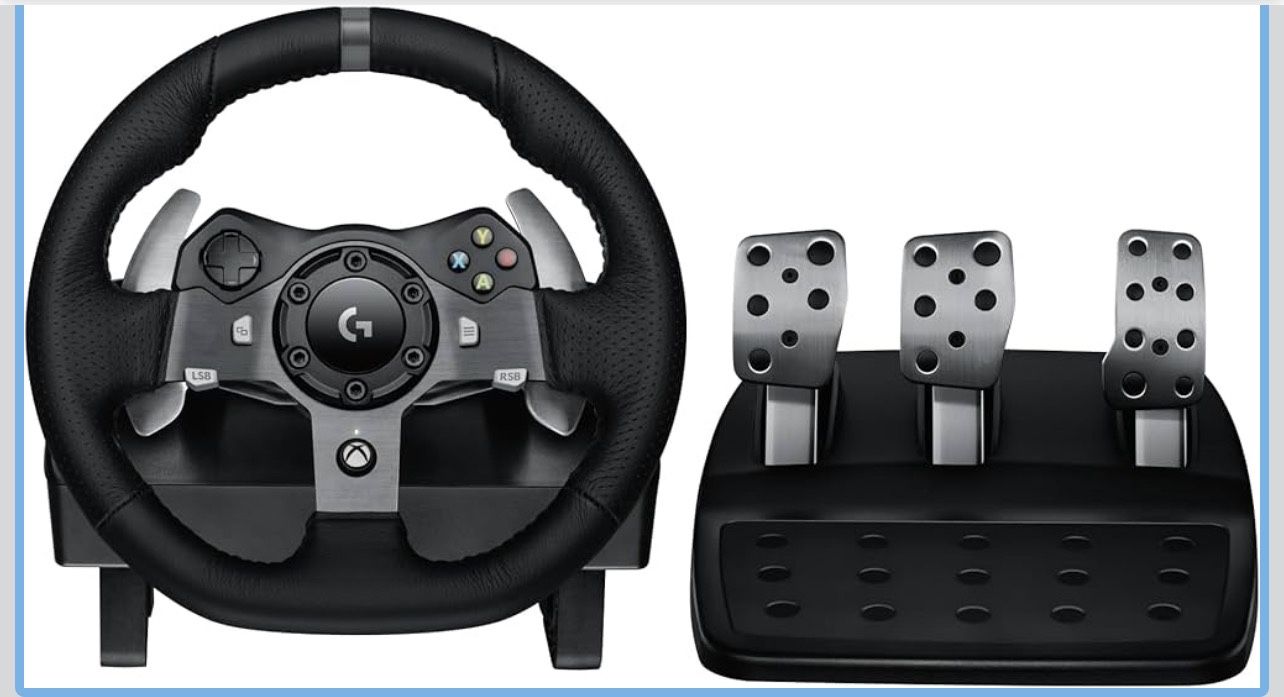 Logitech Driving Force Racing Gaming - Wheel Pedals Gear Shift