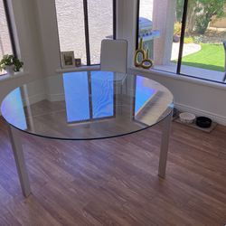 Kitchen Glass Table And Chairs