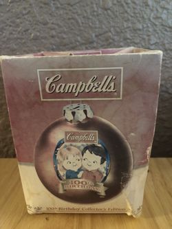 2003 Campbells Ornament 100th Birthday 1904-2004