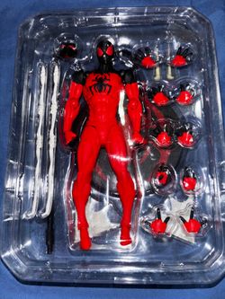 Scarlet neighbor Spider-Man mess toys