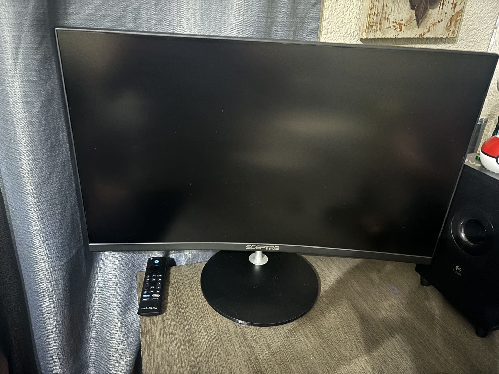 Scepter monitor curved