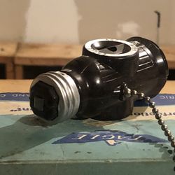 Light Bulb Socket to 2 Polarized Outlet Adapter for Retrofit