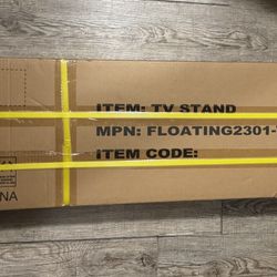 Floating TV stand