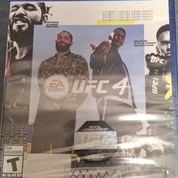 UFC 4 for PlayStation 4 / PS 4