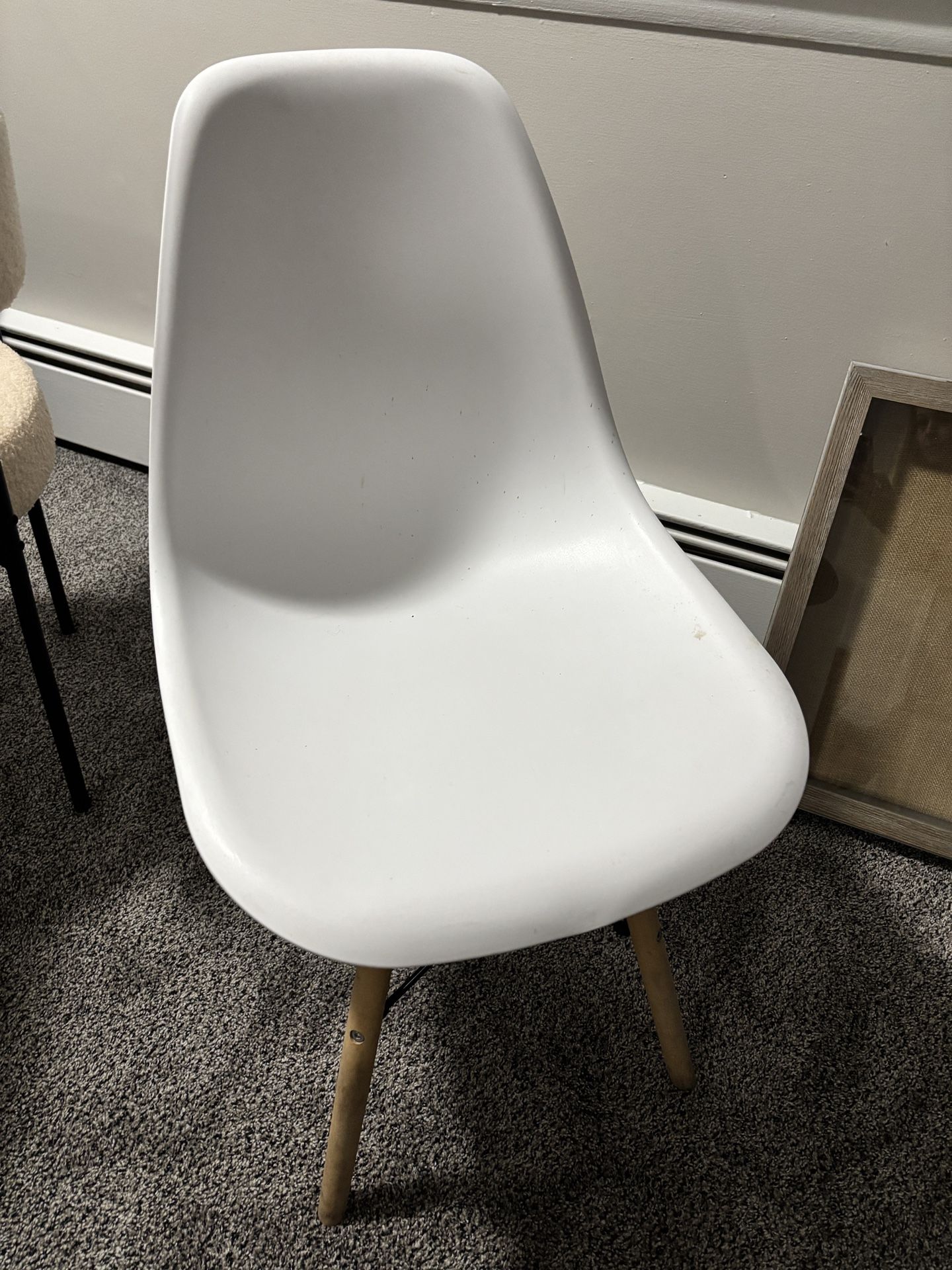 3 x White Chairs