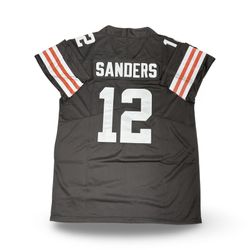Cleveland Browns #12 Shedeur Sanders Jersey M-3XL Sizes
