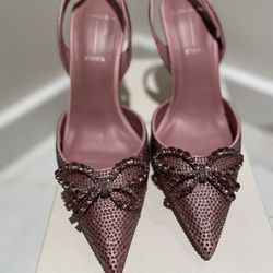 Gorgeous Black Suede Studio Rosalie Heels