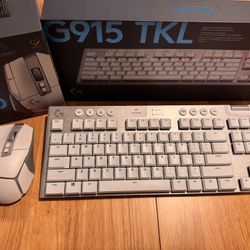 Logitech G502 X Plus Mouse & G915 TKL Keyboad